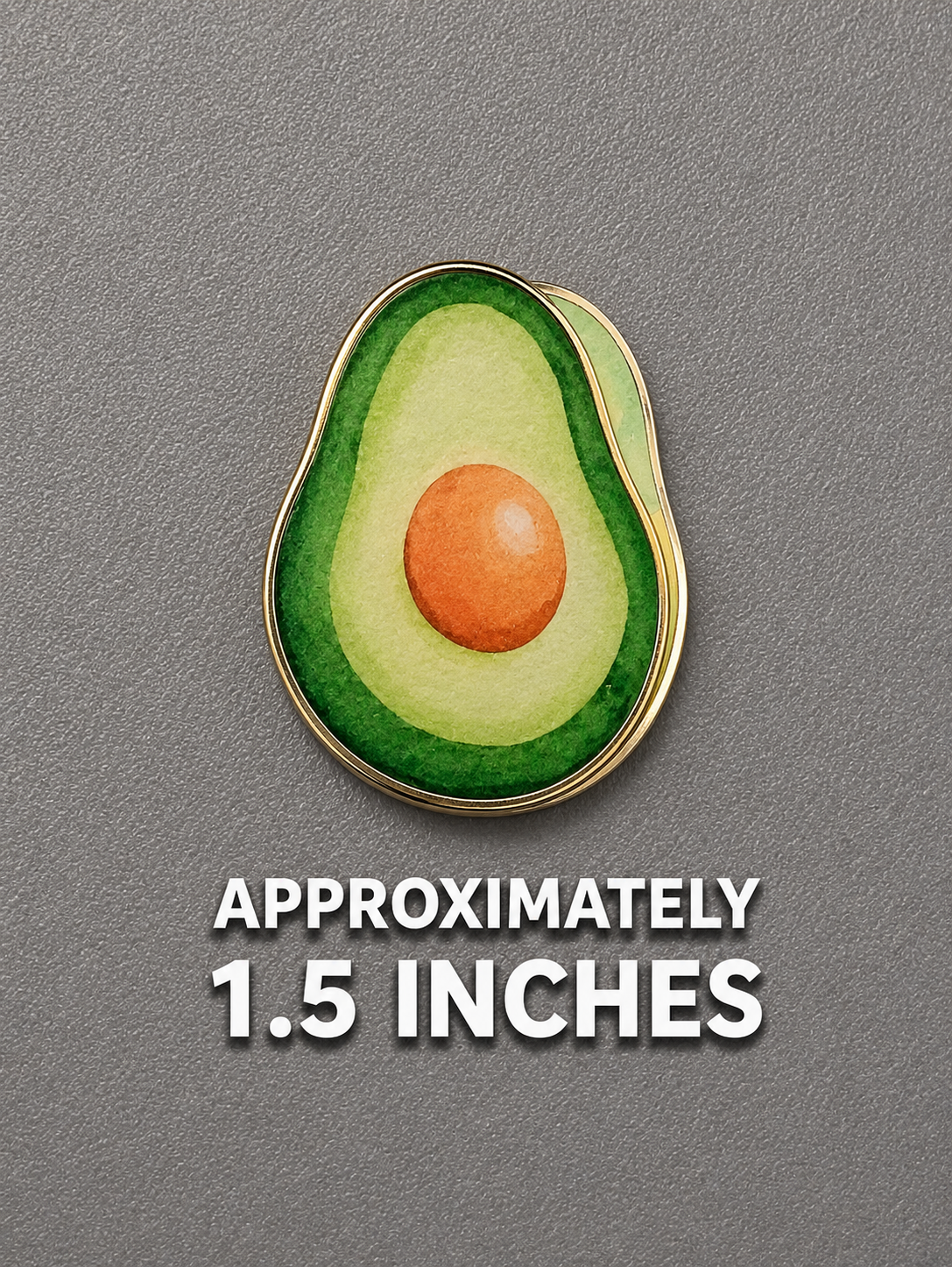 Miniature Fruit Page Clip AVACADO