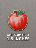 Miniature Fruit Page Clip APPLE