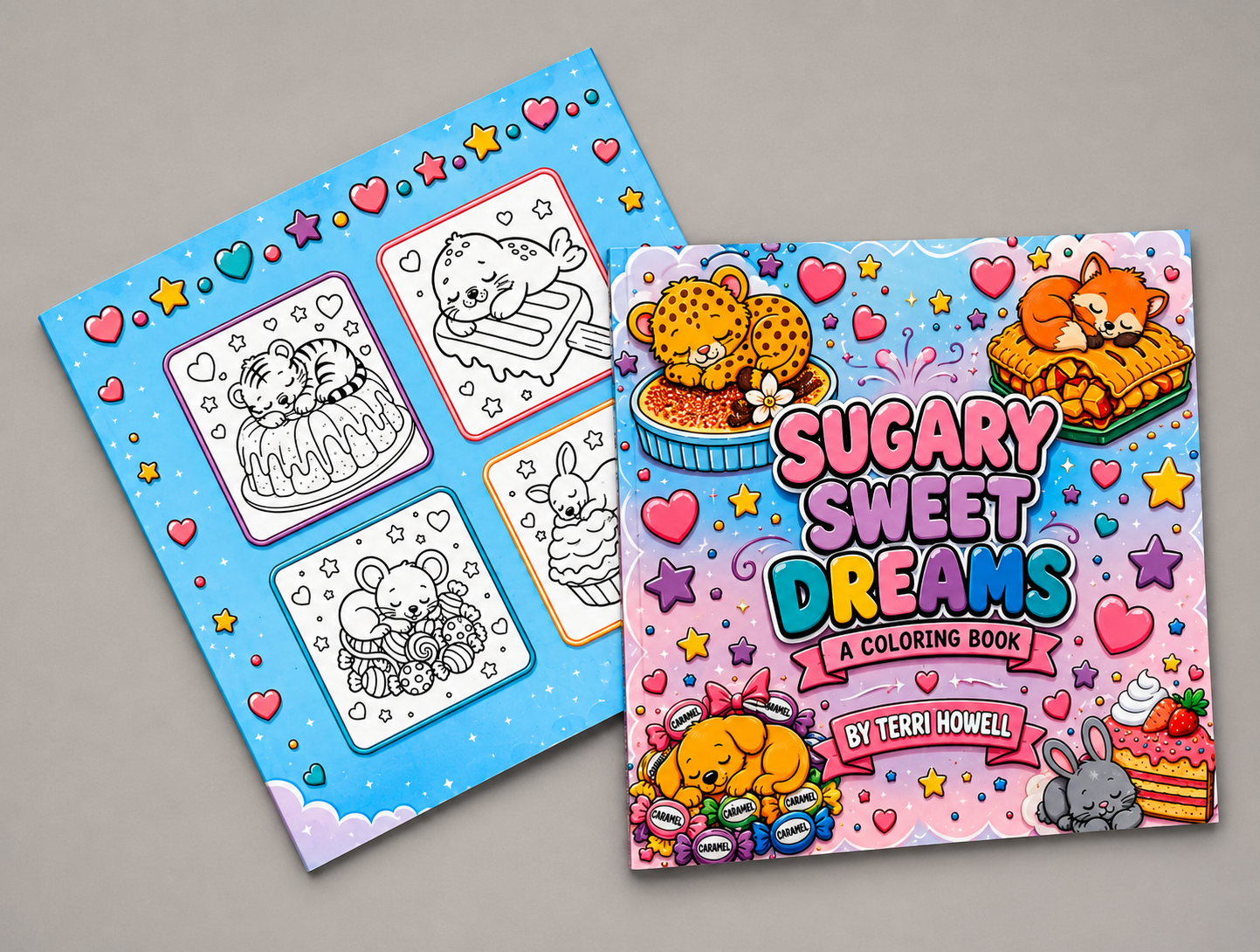 Sugary Sweet Dreams Coloring Book