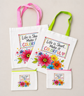 Life is Short Tote bag Set