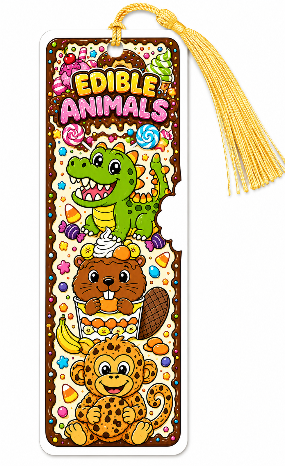 Edible Animals Bookmark