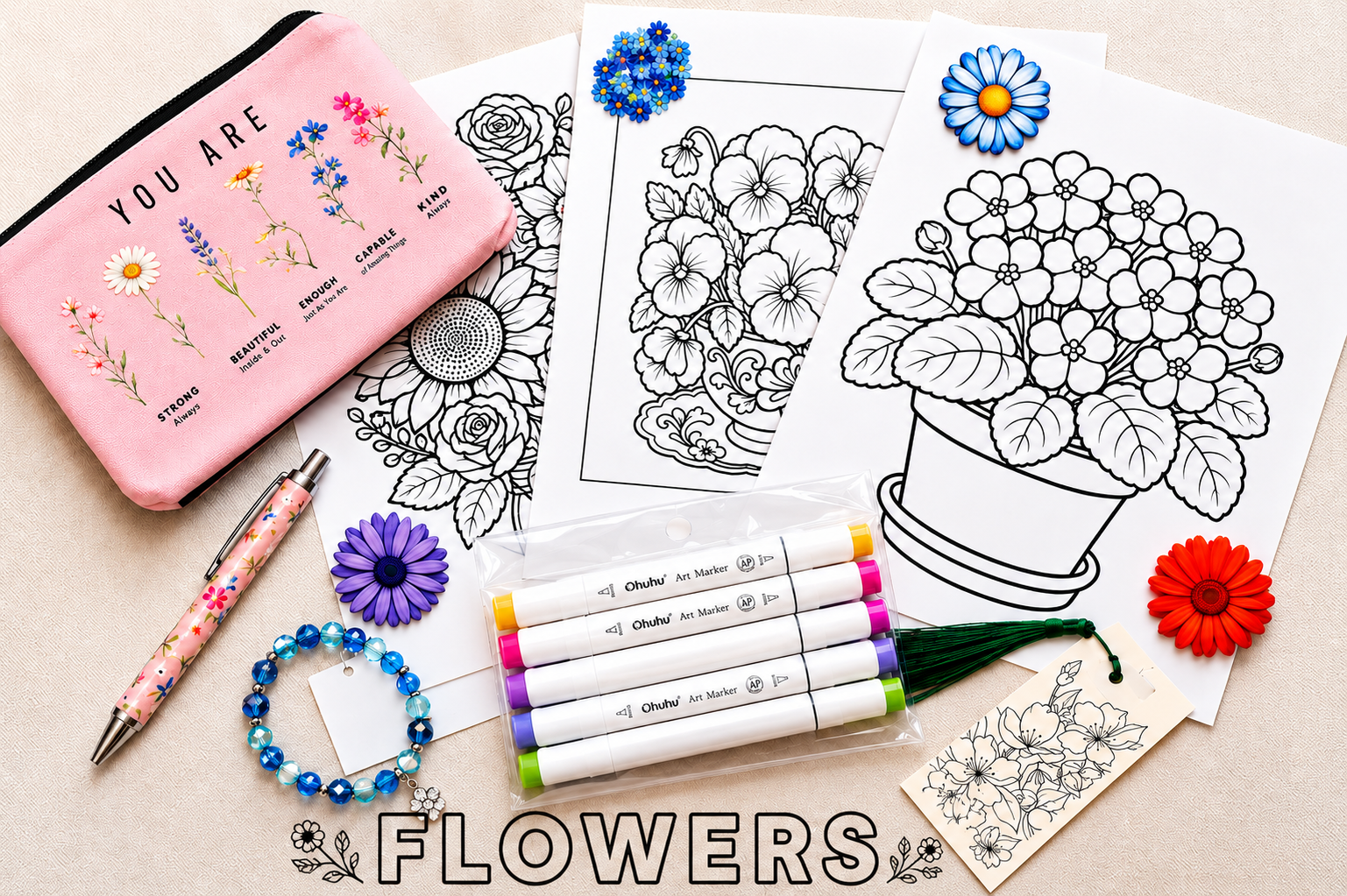 FLOWERS Color Drop Packet