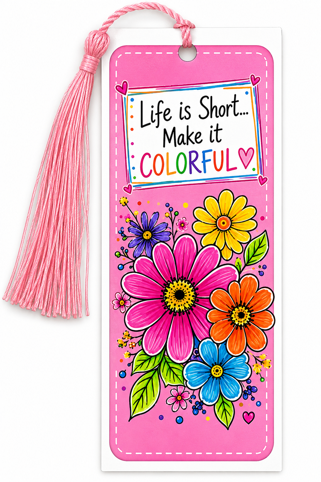 Make It Colorful Bookmark